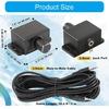 Vehicle Audios Controller Knob Car Amplifier Volumes Regulator AUX Volumes Knob Quick Install Bass Subwoofer Adjuster
