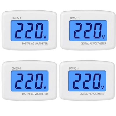 AC LCD Digital Flat US Plug Voltage Test AC 110V Plugs Into a Household Outlet To Measure Voltage 80-300V Voltmeter, Plug-in Voltmeter, Monitor, 220V,