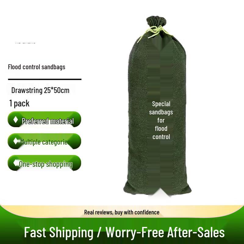 Reusable Flood Control Sandbags (Empty)