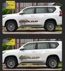 Toyota Prado 10-22 Models Car Body Color Stripe Decal Waistline Sticker.