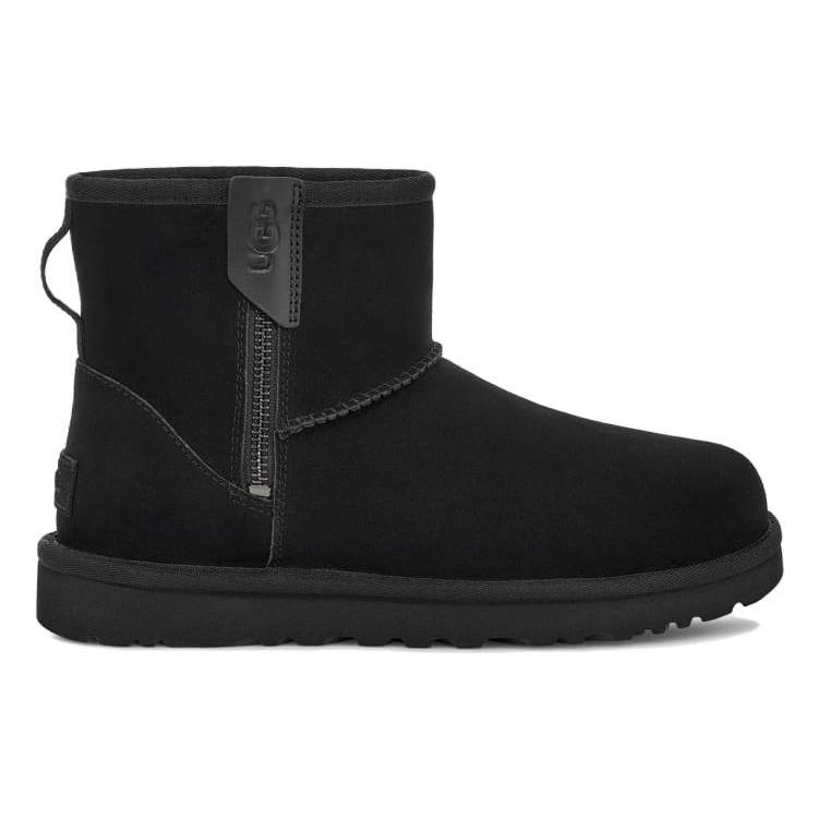 UGG Classic Mini Bailey Zip Boot Black Women's 1151230-BLK
