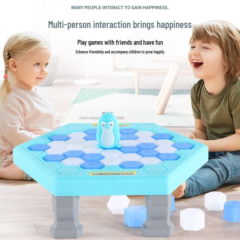 Joc Spărgător de Gheață Pinguin: Jucărie Educațională de Interacțiune Părinte-Copil