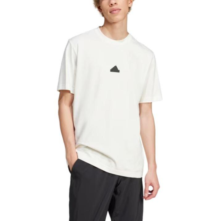 adidas City Escape Graphic Tee Off White Men Streetwear IW2686
