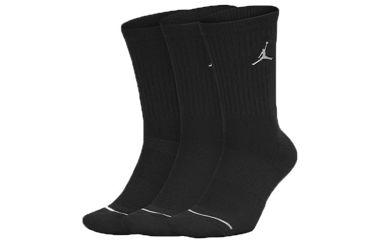 Носки Jordan Everyday Max Crew Носки до колена Мужские Мужские Черные SX5545-013 S