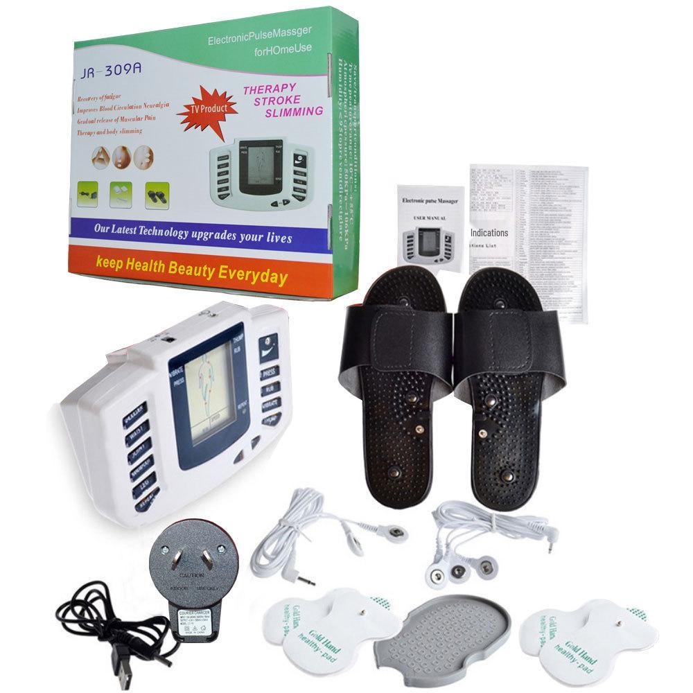 Aparat digital de masaj pentru picioare cu acupunctură cu pantofi pentru electroterapie