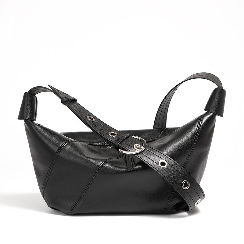 Erste Schicht Leder Frühling Leder Licht Luxus High Sense Nische Mode Single Shoulder Crossbody Achseltasche Frau