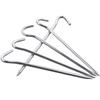 Hexagonal Aluminum Tent Stakes for Camping - Ground Tarp & Mat Accessories