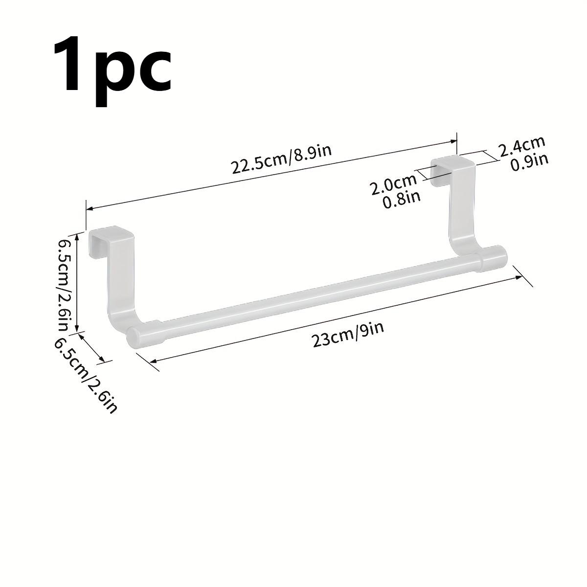 

Wall-Mounted Kitchen Cabinet Towel Rack– Dishcloth Holder for Home & Bathroom, Perfect for Organizing Hand Towels and Dishcloths