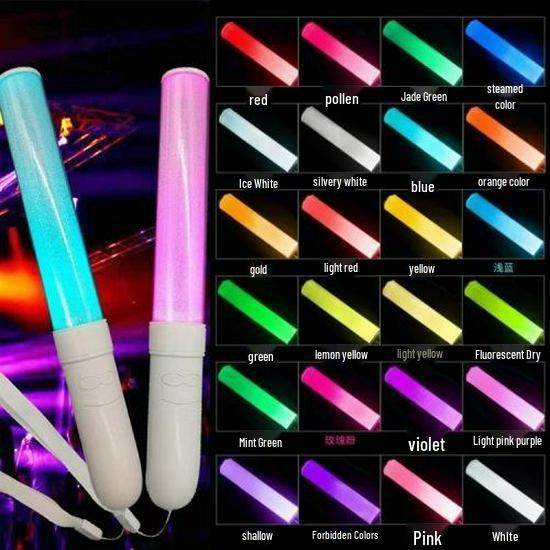 Color-Changing SNH48 Concert Glow Stick for Festivals and Wota Art