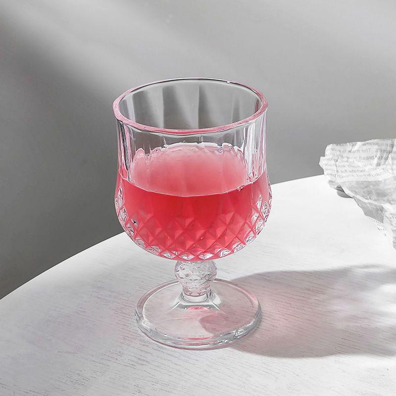 12ks Sada Diamantová malba Pohár na likér Módní Sklenice na vodku Koktejl Whiskey Nádobí Luxusní Sada sklenic na červené víno Transparentní