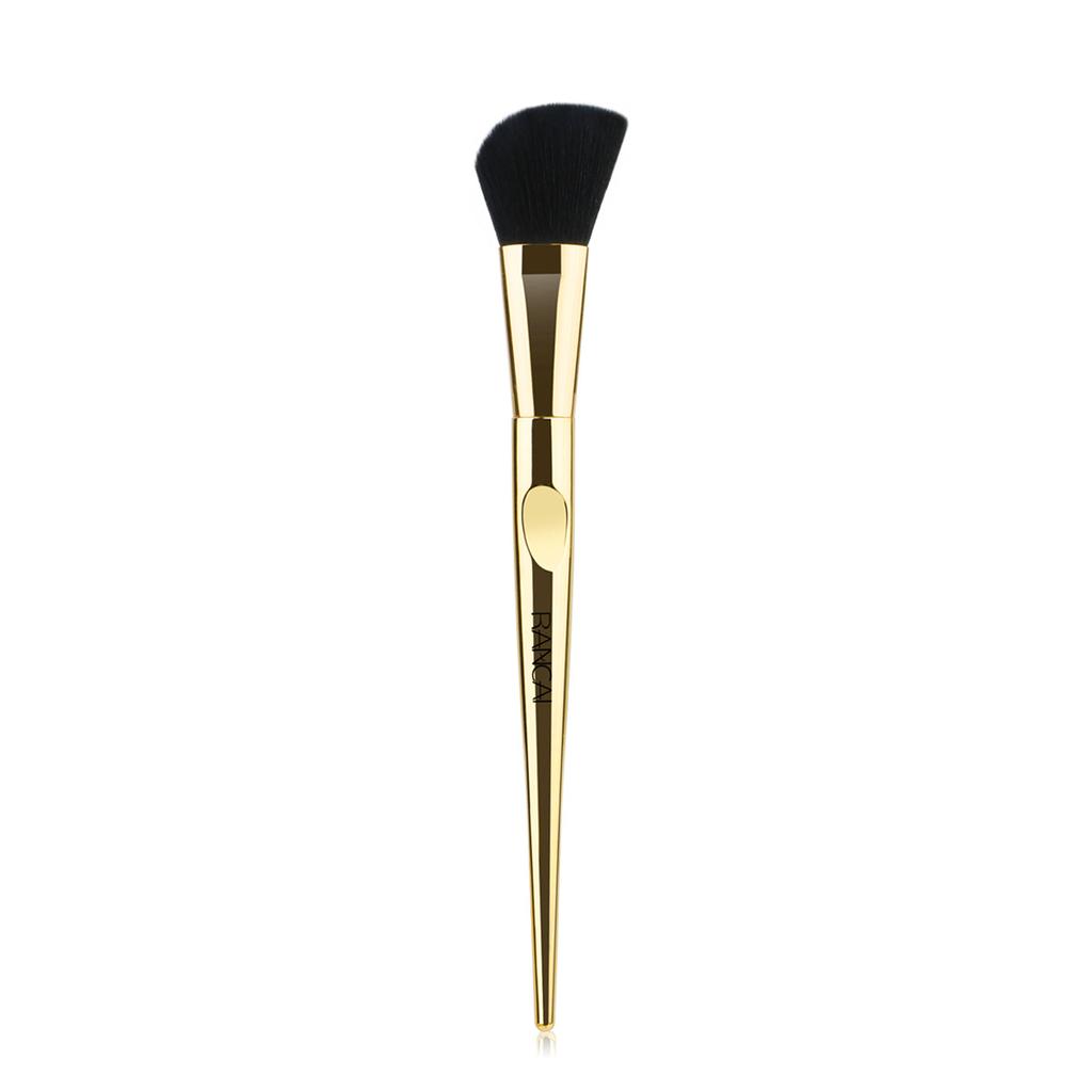New 3 makeup brushes set, electroplated handle, soft brush, loose powder brush, eyeshadow brush, beauty tool repair