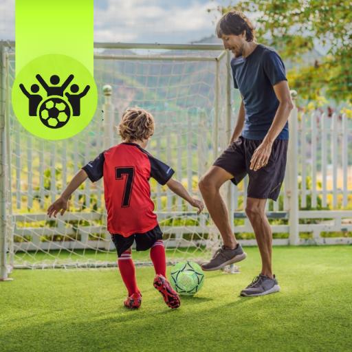 Reflective football for feet, fluorescent, glow in the dark, solid