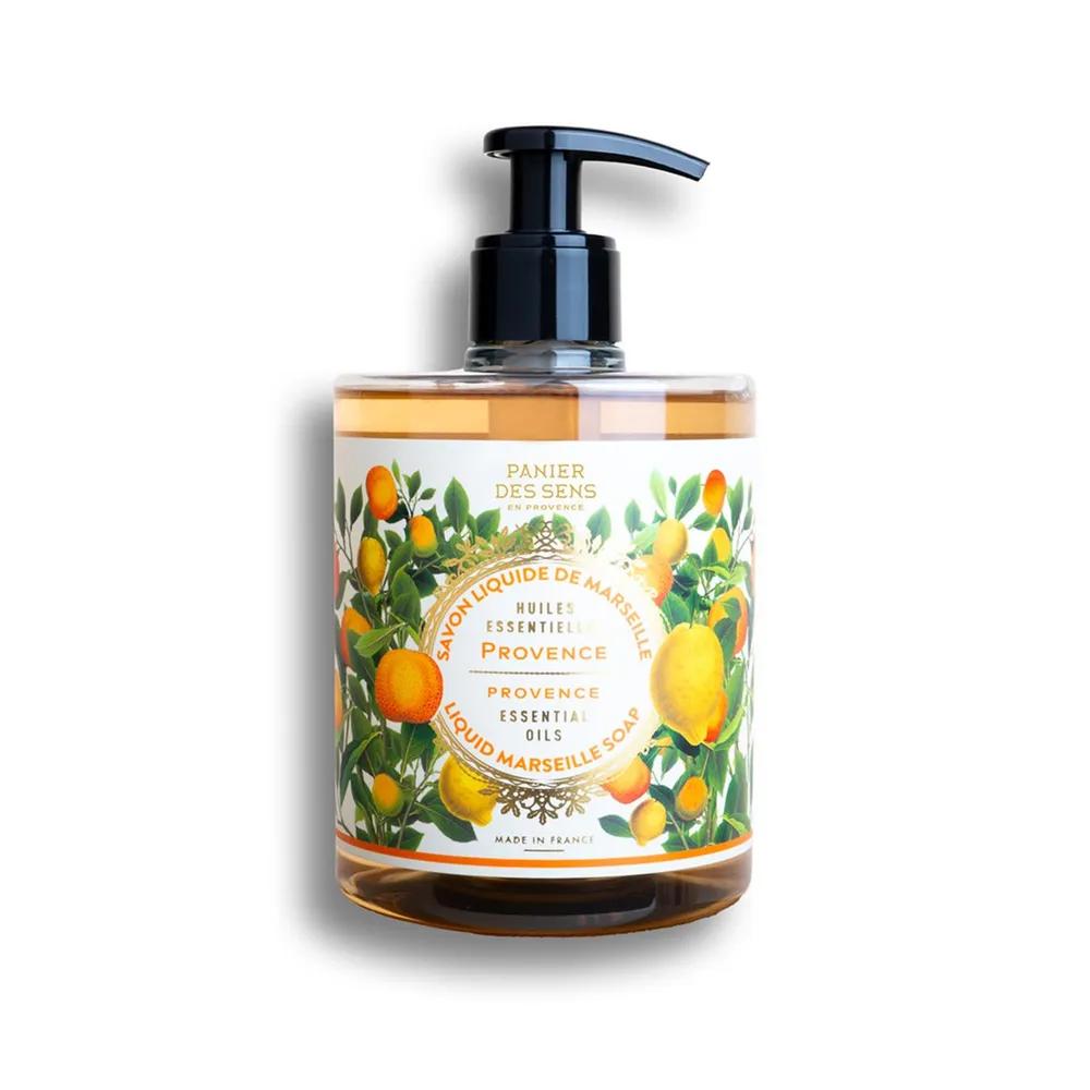 Panier Des Sens France Marseille Liquid Soap 500ml X 3 Multi-purpose Liquid Soap Face Body Hand Kitchen