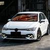 Dla Volkswagen Golf 8 MK8 GTI R-Line 2021 2022 2023 2024 Samochodowy Zestaw Modyfikacji Nadwozia Styl Fang Przedni Zderzak Nóż Powietrzny