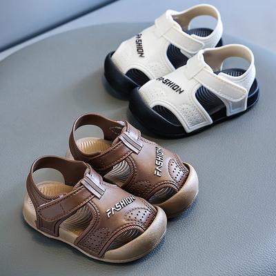 Boys' Sandals Summer New Children's Fashion Non-slip Toddler Sandals Soft-soled Children's Beach Sandals and Slippers