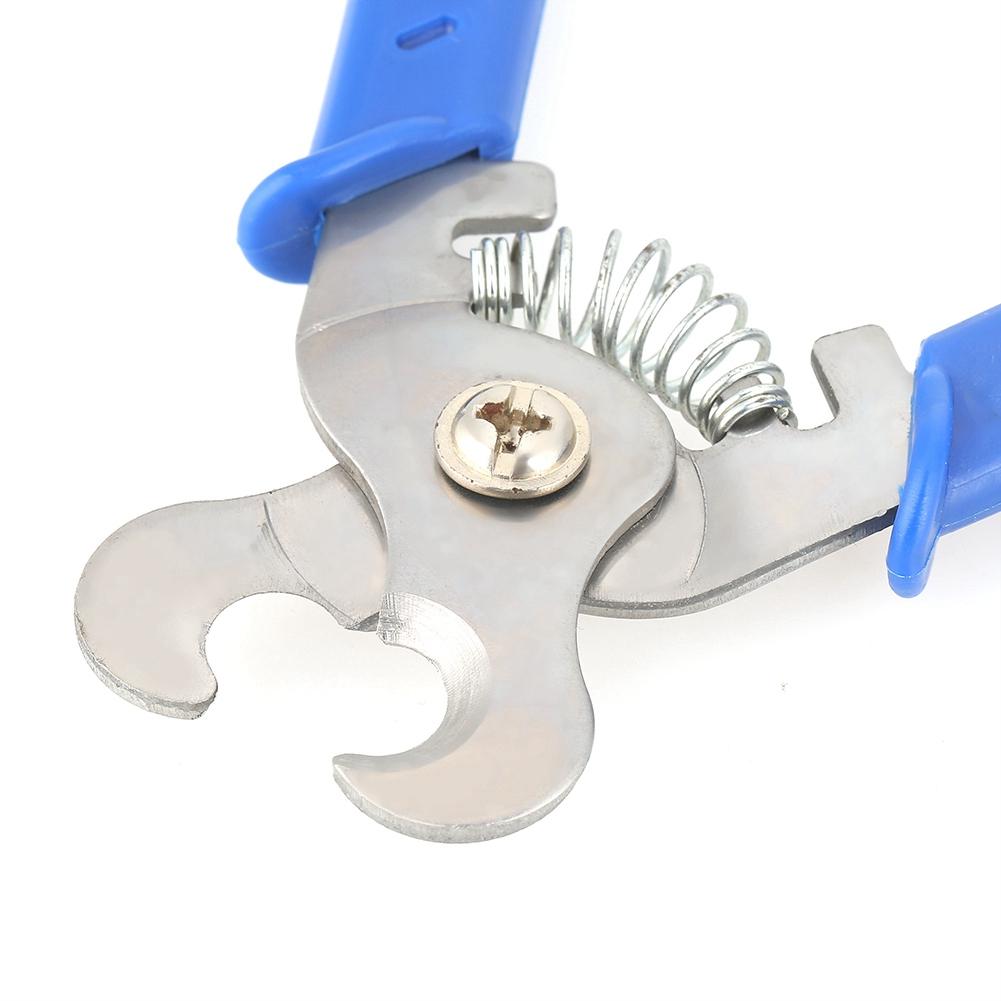 Stainless Steel Ear Tag Removal Plier Animal Remover Plastic Cutter Applicator for Livestock
