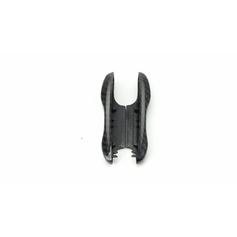 Carbon Plastic Key Fob Side Shell Cover For 17-up Porsche Panamera, 19+ Cayenne