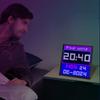 Smart Dynamic Pixel Screen Desktop Decorative Light Bedside Night Light with 4096 LEDs and 16 Million RGB Color Options