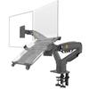 Supporto a Braccio Doppio a Molla a Gas Desktop NB F160 + FP-2 per Monitor 17"-27" + Supporto per Laptop 10"-17" Supporto a Pressione d'Aria Carico 2-9kg