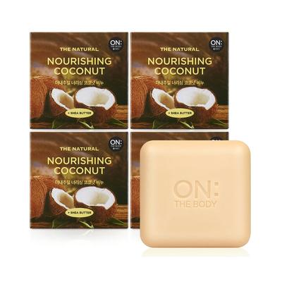 On the Body il Sapone Naturale Rilassante al Cocco 90g*4Pz/8Pz