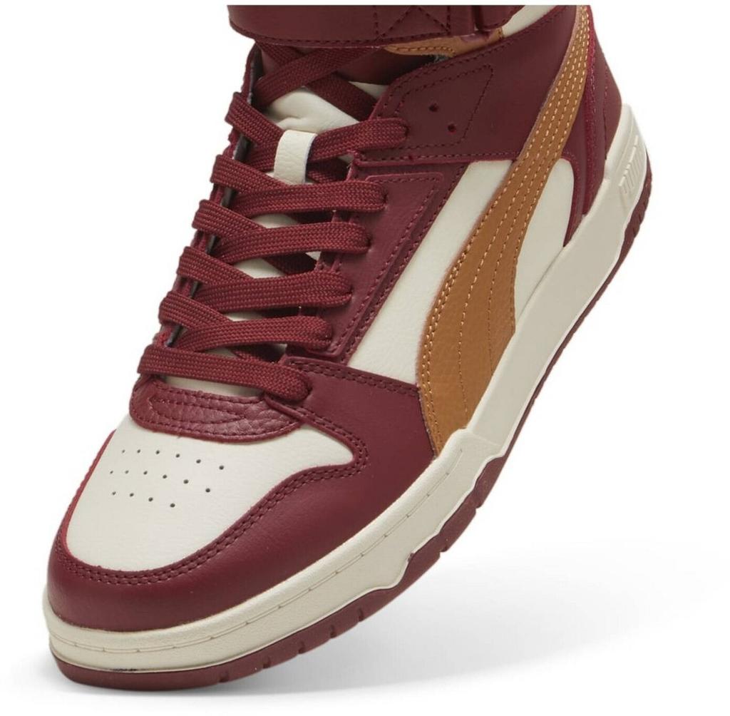 Puma RBD Rebound Game Sneakers (385839) Alpine Snow/caramel Latte/rich Red