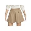 Nike Sportswear Logo Embroidered High-Waist Cropped Skirt Women Bottoms Khaki FD0898-247