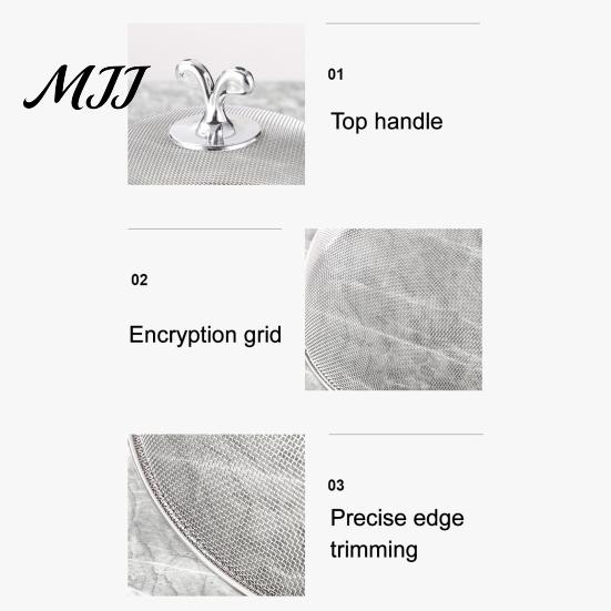 Portable Food Mesh Tent with Handle Stainless Steel Cover Handle, Insect Control Breathable Dish Covers for Outdoor Gathering Tent, Durable Dome Guard