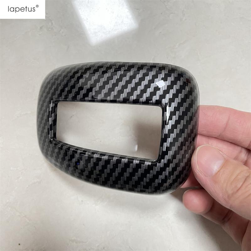 Gear Shift Head Knob Handle Decoration Cover Trim For Mitsubishi Outlander  - 2025 Black / Carbon Fiber Accessories Interior