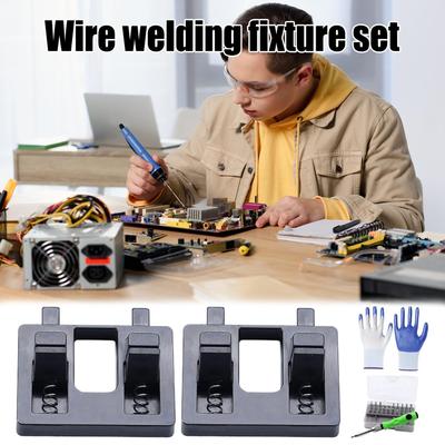 Solder Holder Manual Welding Stabilizing Clip Portable Electronics Repair Soldering Wire Holder For Circuit Repair Metal Work
