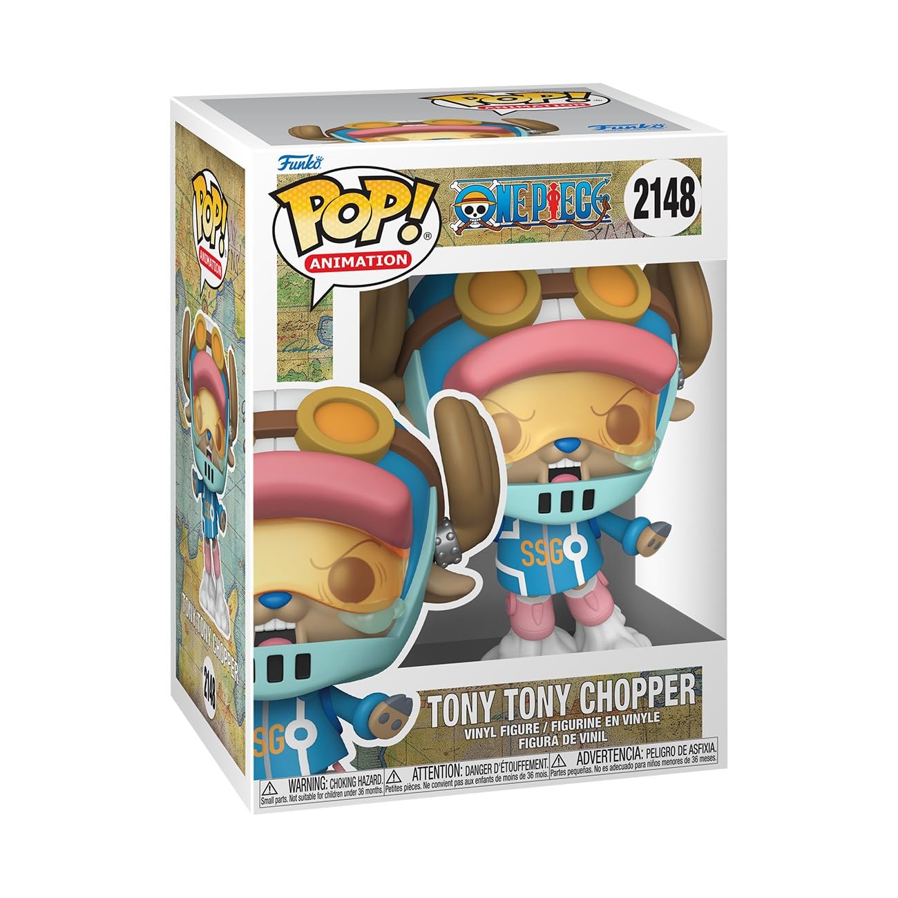 

Funko One Piece Tony Tony Chopper Egg Arc Collectible Vinyl Figure Gift Idea Official Merchandise Toy for Kids Adults Anime Fans Model Figure for