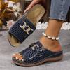 Fashion Summer Women Slippers Casual Flat Heel Shoes Women Lightweight Comfortable Sports Slippers Outdoor Slip On Sandals Slides Women