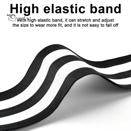 Safety Reflective Band Cycling Pants High Visibility Elastic Adjustable Men Women Bicycle Night Running Warming Leg Ankle Strap Accessories