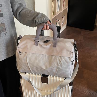 Short-Distance Travel Bag Women's Lightweight Multifunctional Crossbody Bag Sports Fitness Bag Large Capacity Storage Bag