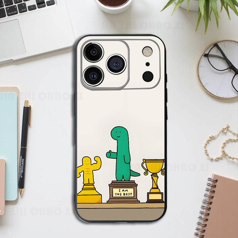 

J-OGUMANSs Silicone Phone Case For IPhone 17 16 15 14 13 12 11 X XS Plus Pro Max Shockproof Soft Cover iPhone17air