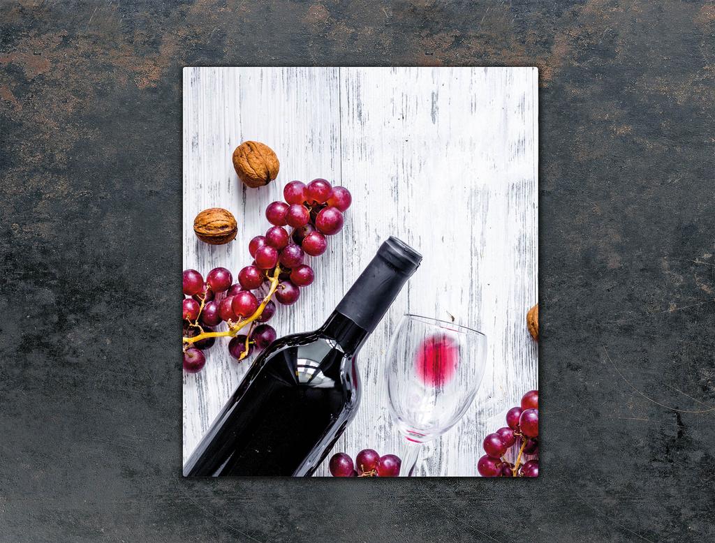 SZKLANA DESKA DO KROJENIA 45x52 WINOGRONO