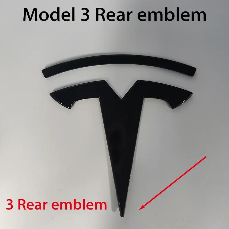 

Автомобільна наклейка 2025 Гаряча для Tesla Model 3 Y - Глянцевий Чорний Металевий Передній або Задній Емблема Значок | Наклейка для Заміни Логотипу на Багажнику та Капоті