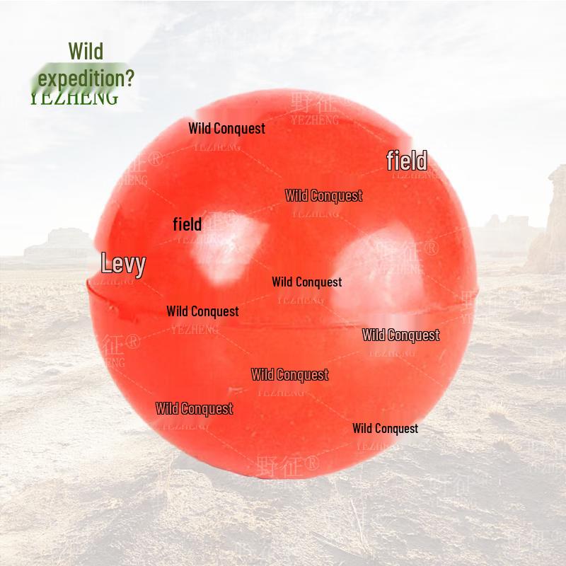 Ye Zheng Solid Rubber Dog Training Ball