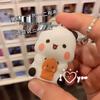 One Two & Bubu 'I Love You' Voice-Activated Light-Up Keychain – Romantic Gift for Partner
