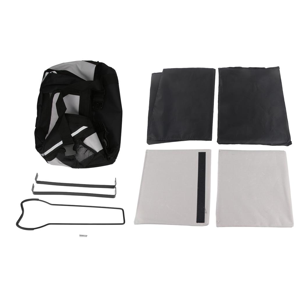 Dog Bicycle Bag Detachable Front Bike Carrier Basket Bag for Small Medium Pet Dogs