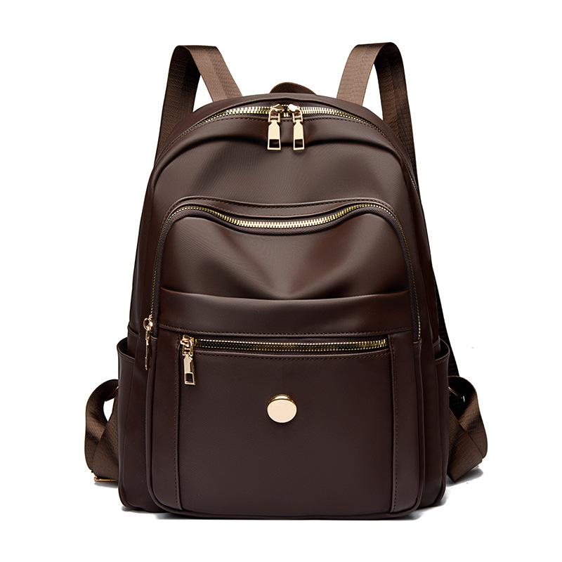 New simple backpack women's multi-layer travel bag versatile backpack lightweight fashion mother bag schoolbag