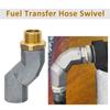1"" Kraftstoffschlauch-Drehgelenk NPT Kraftstofftransferschlauch-Drehgelenk 360 Grad drehbarer Anschluss für Kraftstoffdüse