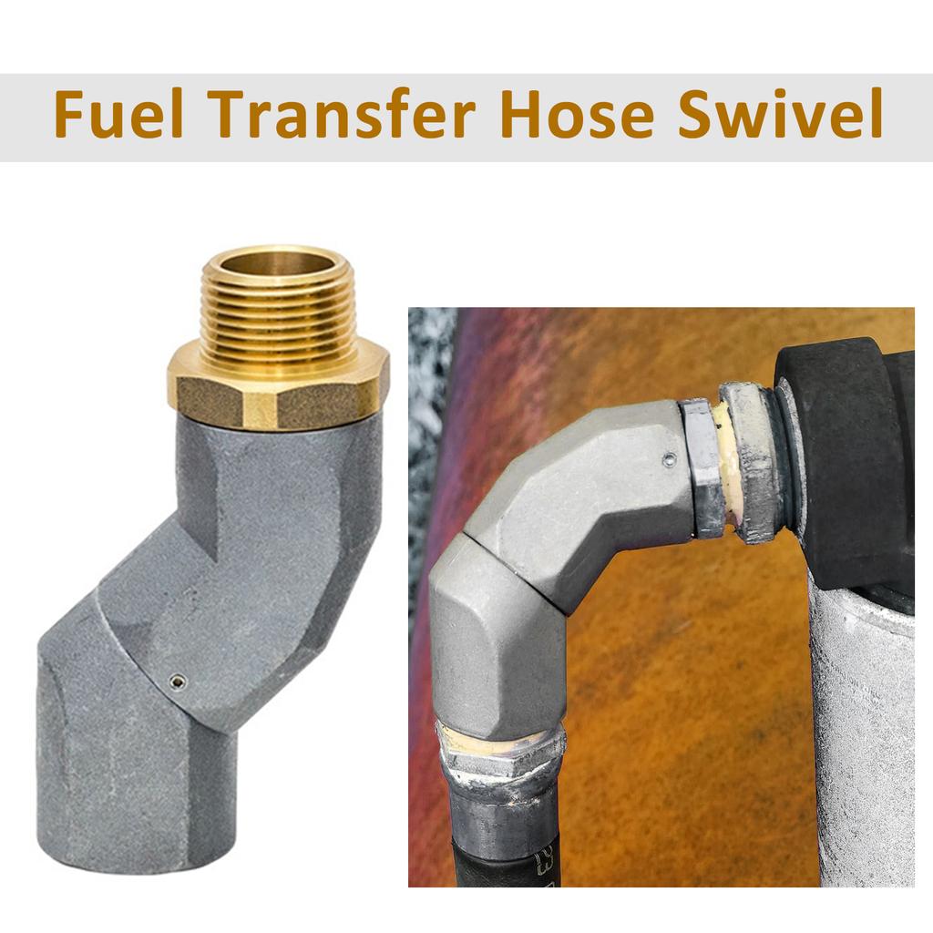 1"" Kraftstoffschlauch-Drehgelenk NPT Kraftstofftransferschlauch-Drehgelenk 360 Grad drehbarer Anschluss für Kraftstoffdüse
