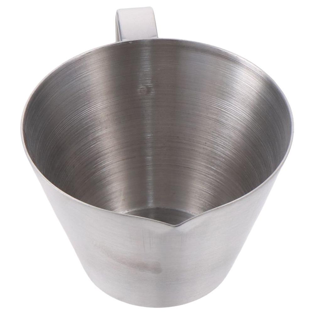 1/2pcs 100ml Espresso Shot Cups Silver Coffee Liquid Cup Cleanable Measuring Cup  Coffee