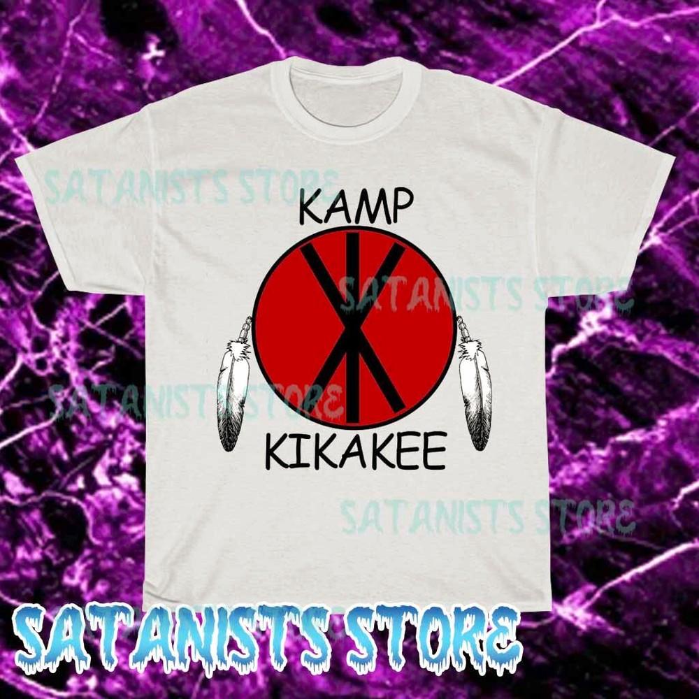 

New Kamp Kikakee Ernest Goes To Camp Men s White T-shirt Funny Size S to 5XL XL