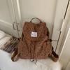 Minimalist Corduroy Womens Backpack With Fabric For School And Commuting