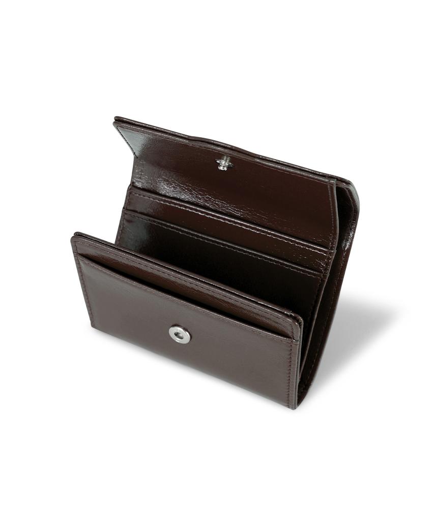 Prouve Pr Flap Wallet - Dark Brown