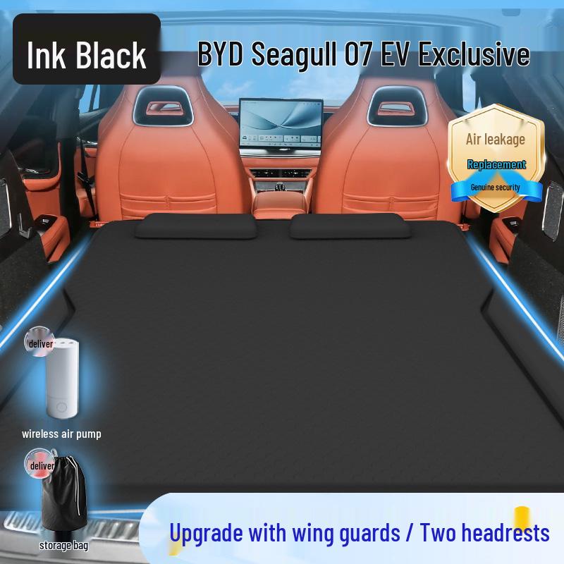 BYD Sea Lion 07 EV Mattress: Inflatable Car Bed for Comfortable Sleeping In Trunk.