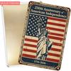 Tin Sign Metal Vintage th Anniversary of American Independence  USA Statue of Liberty Retro Metal Wall Plaque Home B