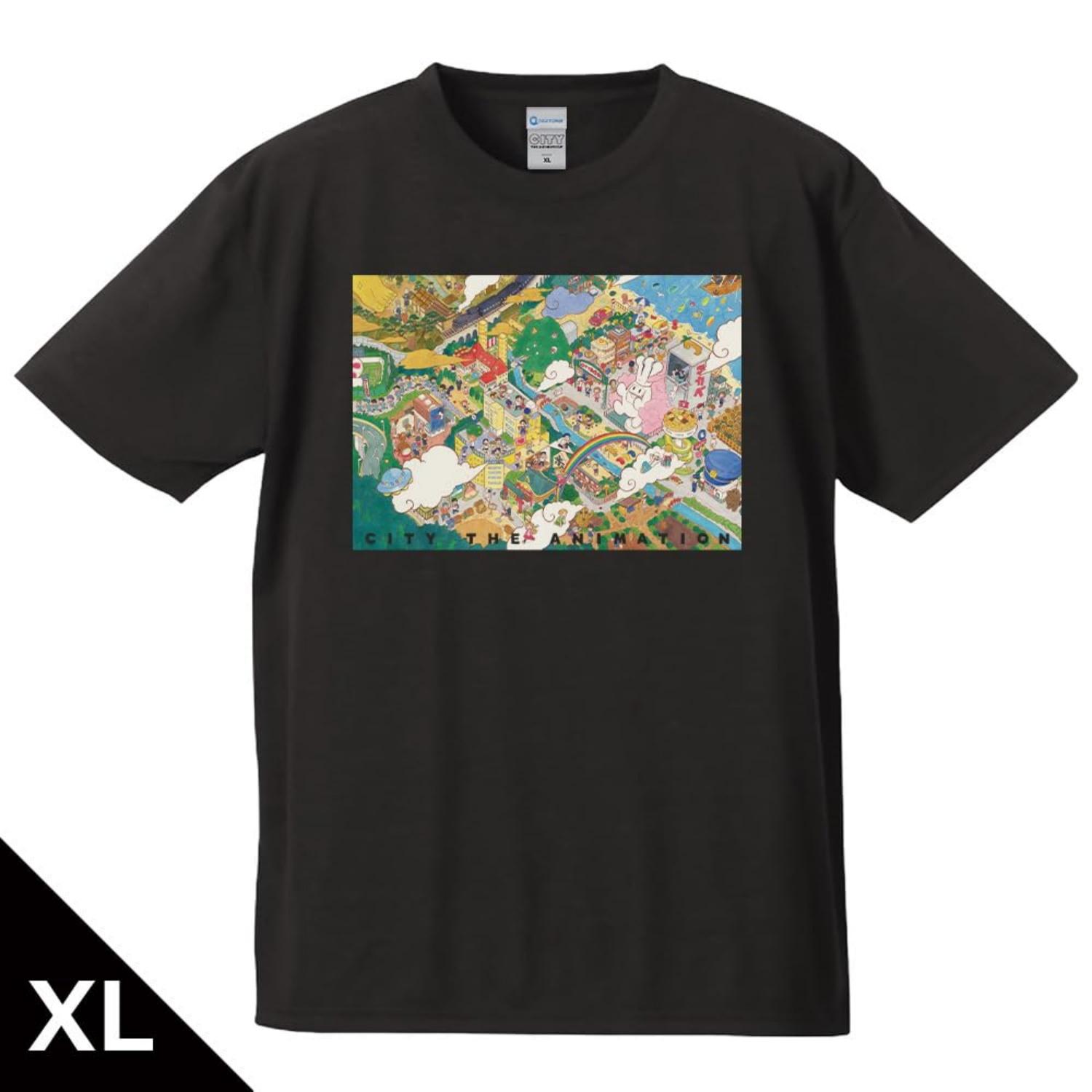 

TV Anime THE Key Visual XL Size [azumaker] _CITY ANIMATION_ T-shirt Ver S чёрный