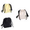Lightweight Nylon Bucket Bag Large Capacity Crossbody Bag Simple Drawstring Shoulder Bag  Daily